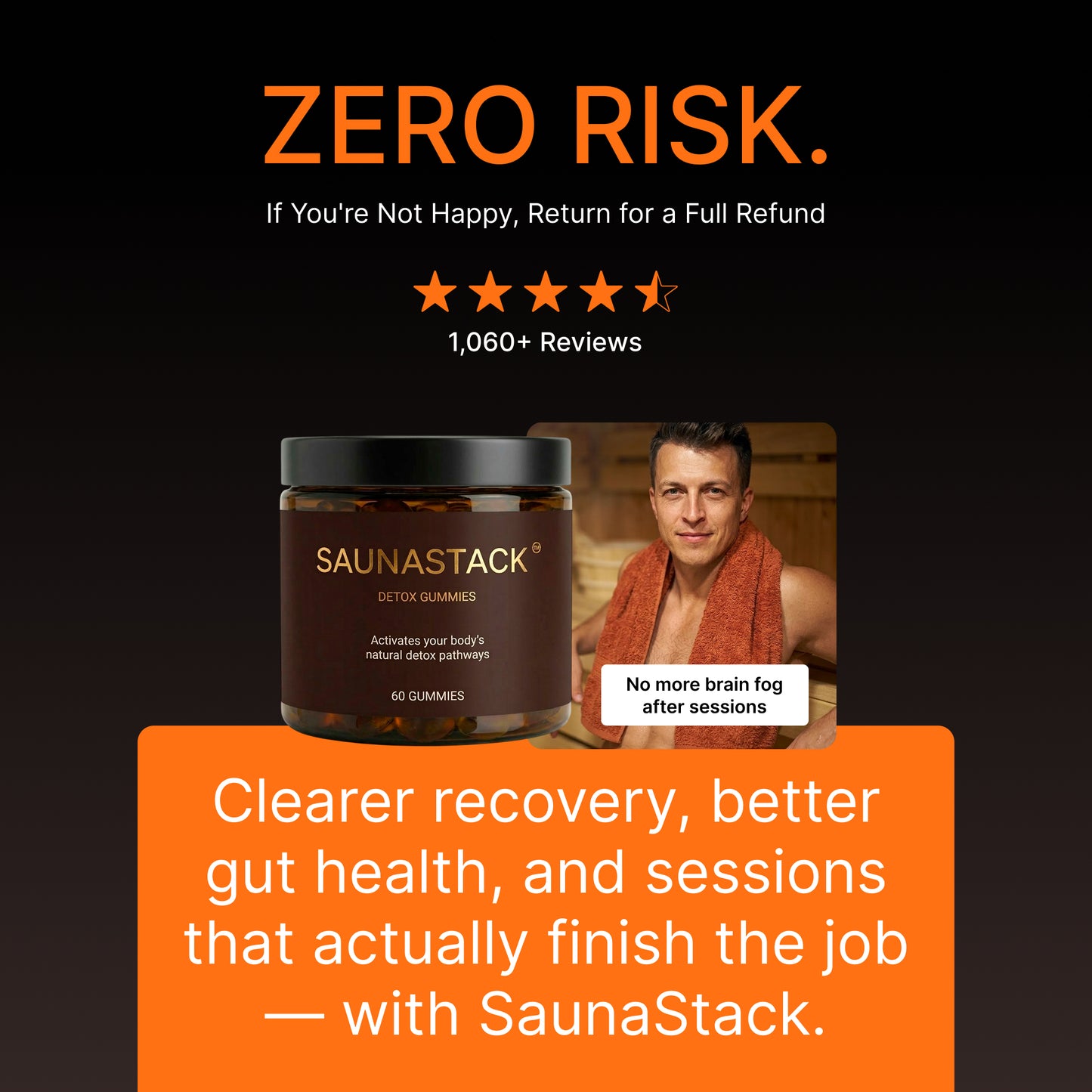 SaunaStack™ Pre-Sauna Gummies