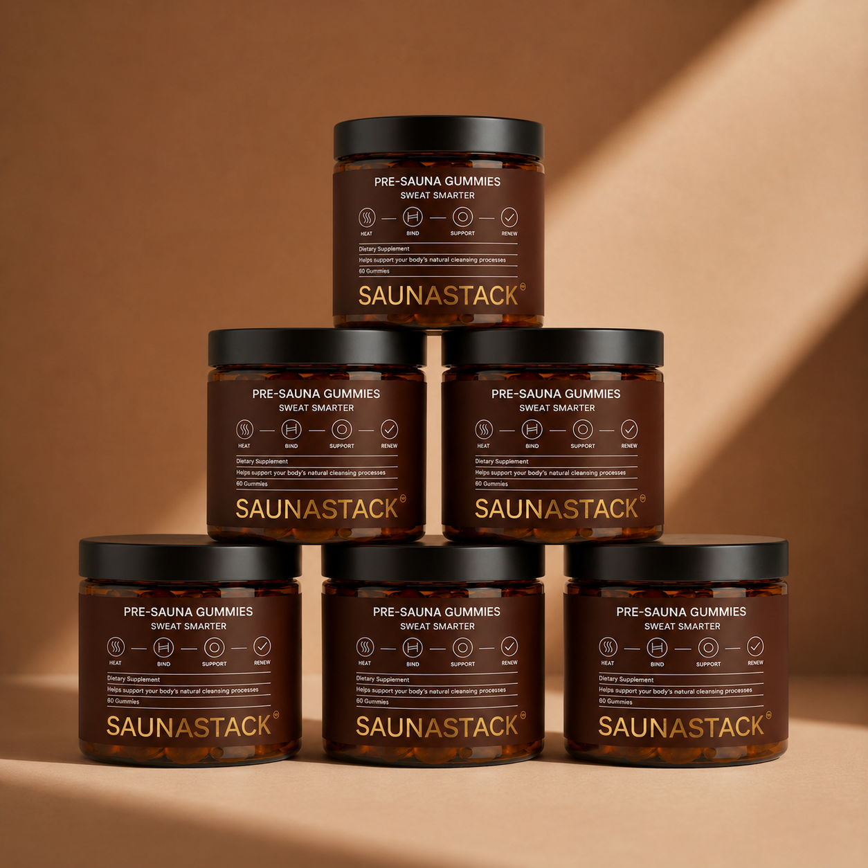 SaunaStack™ Pre-Sauna Gummies