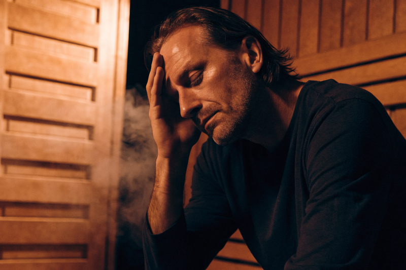 The Post-Sauna Crash Isn't 'Detox Working.' It's the Gap Showing Up.