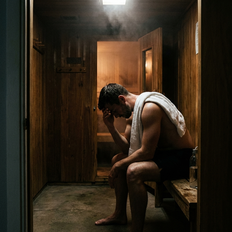 The Post-Sauna Crash Isn’t ‘Detox Working’
